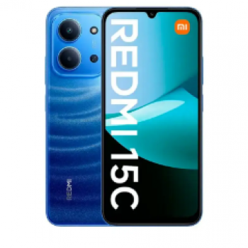 Celular Redmi 15C 256GB 8GB RAM Azul