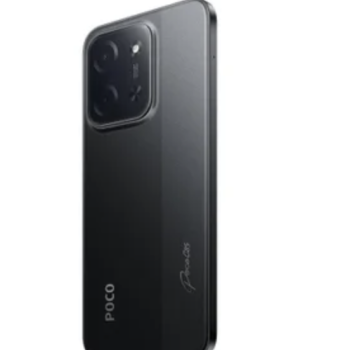 Celular Poco C85 128GB 6GB RAM Preto