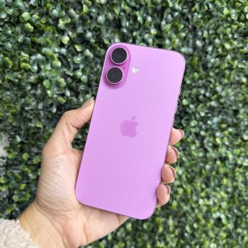 iPhone 16 128GB Rosa semi novo 90%