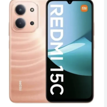 Celular Redmi 15C 256GB 8GB RAM Laranja