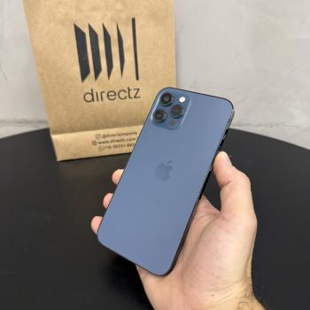 iPhone 12 Pro Max 128GB Azul 86% semi novo