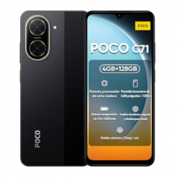 Poco C71 128GB 4GB RAM Preto