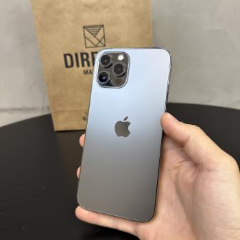iPhone 12 Pro Max 256GB Grafite semi novo 98%