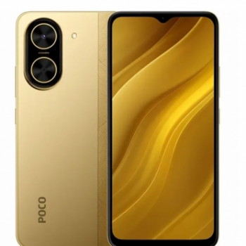 Celular Poco C71 128GB 4GB RAM Dourado