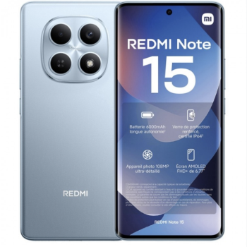 Celular Redmi Note 15 4G 256GB 8GB Ram Azul