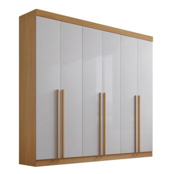 ROUPEIRO MILANO 6PTS 8GAVS 100% MDF - D'DORO 2,20