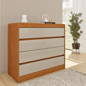 CÔMODA CASTELHANO / ESPANHA 4GAVS CANTOS ARREDONDADOS TCIL 0,91