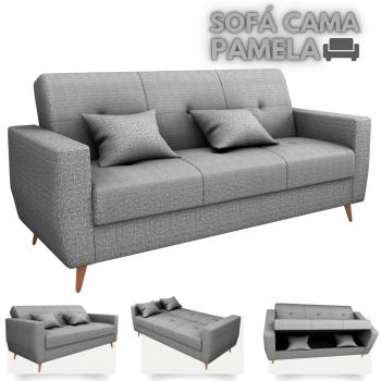 SOFÁ CAMA C/ BAÚ MX PAMELA 2,05