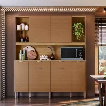 KIT COZINHA BOTANIKA 6PTS 2GAVS 1,80