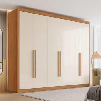 ROUPEIRO BERGAMO 6PTS 8GAVS 100%MDF 2,78