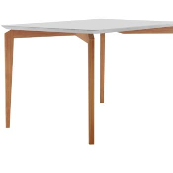 MESA ROMA TAMPO MDF 18mm C/VIDRO SALA VIP MÓVEIS 1,20 X 0,80