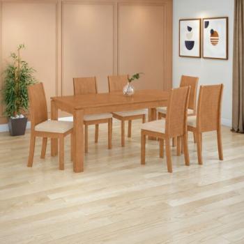 MESA ATHENAS C/6 CADEIRAS - LOPAS 1,80