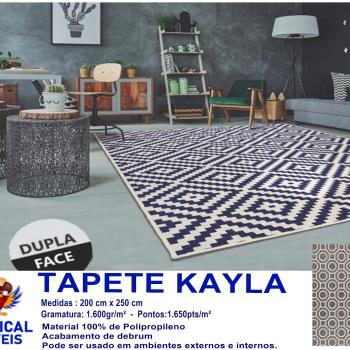 TAPETE KAYLA DUPLA FACE 2,00 x 2,50