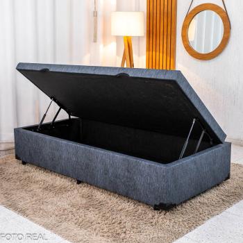 BASE BOX BAÚ SOLTEIRO PRIME CONFORT BLINDADO 88X188X45
