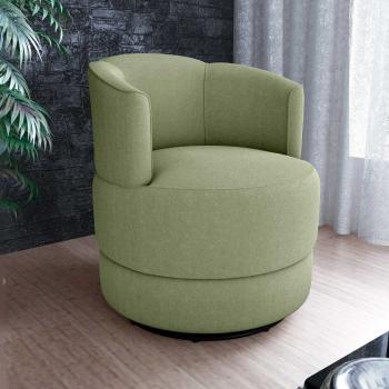 POLTRONA DECORATIVA MARSELHA GIRATÓRIA
