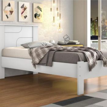 CAMA SOLTEIRO PÉROLA - CONQUISTA