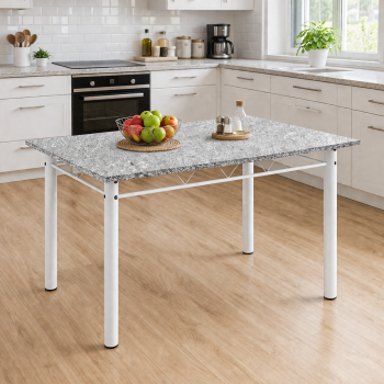 MESA TUBULAR GRANITO 1,20 SOMA