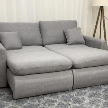 SOFÁ CAMA RETRÁTIL/RECLINÁVEL AMARANTO 2,30