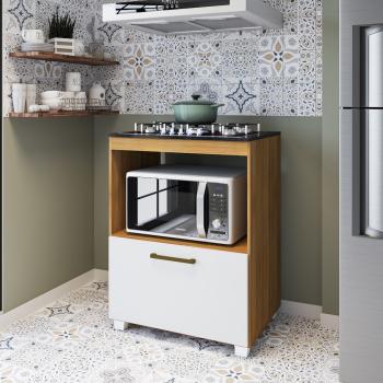 BALCÃO TURIM PARA COOKTOP 4 BOCAS 1PT 0,76