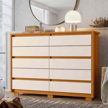 CÔMODA DUETTO 10GAVS ALBATROZ 1,51