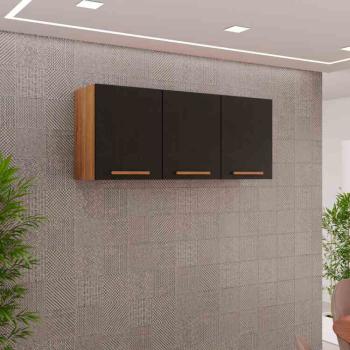 ARMÁRIO AÉREO VALENCIA 3PTS SEM VIDRO 1,20