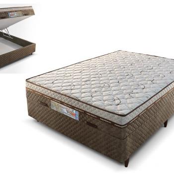 COLCHOBOX BAÚ CASAL GOLDEN 138x188x50