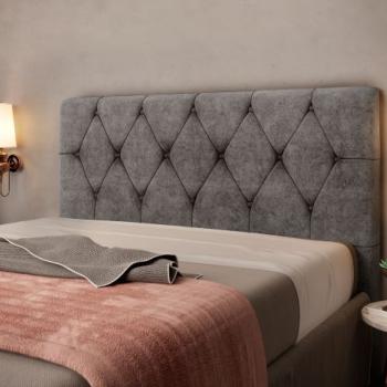 CABECEIRA CASAL BIA VELUDO SUEDE