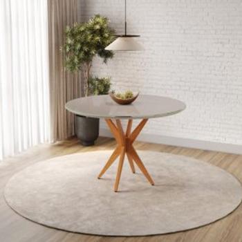 MESA SIMPATIA CIRCULAR C/VIDRO JCM 1,08