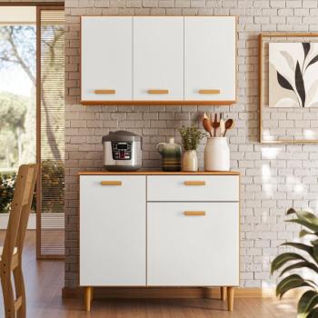 COMBO ESTER ARMÁRIO + BALCÃO 0,91