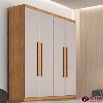 ROUPEIRO IMPÉRIO 4PTS 3GAVS 100% MDF 1,80
