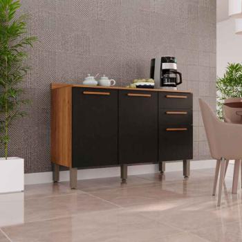 BALCÃO VALENCIA 3PTS 2GAV 1,20