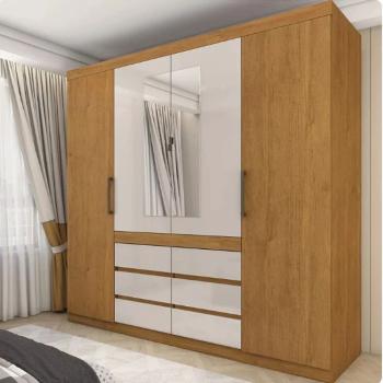 ROUPEIRO IMPÉRIO 4PTS 6GAVS C/ESPELHO CARIOCA 2,00