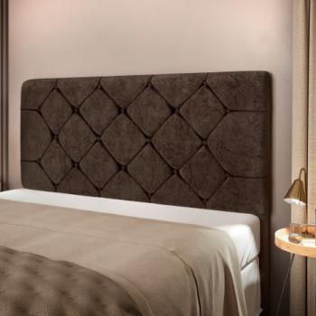 CABECEIRA CASAL BONY VELUDO SUEDE