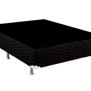 BASE BOX POP SOLTEIRO ORTOBOM PRETO