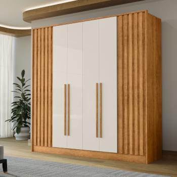 ROUPEIRO NAVEGANTES 6GAVS 6PTS C/RIPADO 100%MDF  RUD RACK 2,21