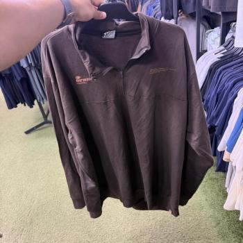 BLUSAO EXTRA MOLETINHO  MORMAII COM ZIPER RECORTE E