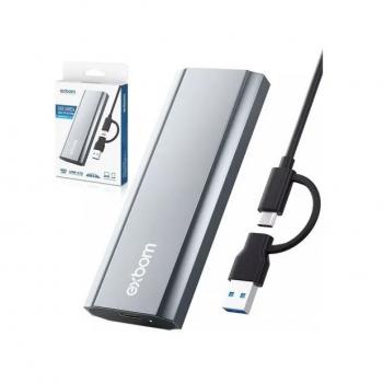 CASE PARA SSD M2 NVME USB/C EXBOM