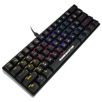 TECLADO KMEX MECANICO GAMER SPECTRAFURY PRETO KBL8 RGB