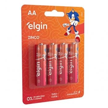 PILHA ZINCO AA 1.5V - ELGIN