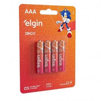 PILHA ZINCO AAA 1.5V - ELGIN