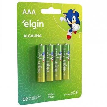 PILHA ALCALINA AAA 1.5V - ELGIN