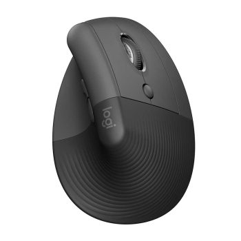 MOUSE LOGITECH ERGONOMICO VERTICAL LIFT SEM FIO GRAFITE