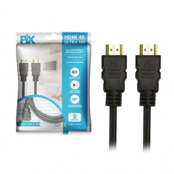 CABO HDMI 2M 2.0 4K ULTRAHD 19 PINOS - PIX