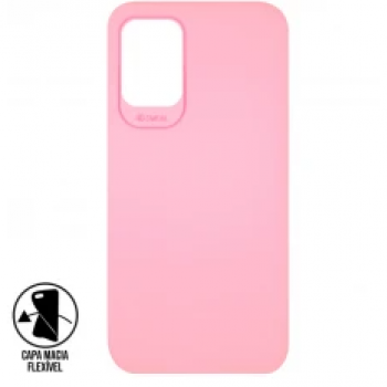 Capa para Samsung Galaxy A72 - Emborrachada Top Frosted Rosa