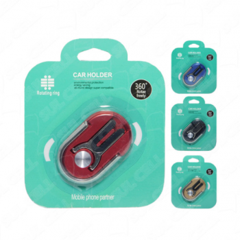 Popsocket p/ Celular c/ Suporte Veicular 360° (JE-03)