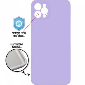 Capa iPhone 12 Pro Max - Cover Protector Lilás