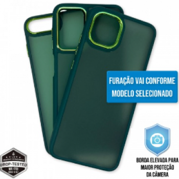 Capa iPhone 11 Pro Max - Clear Case Fosca Cangling Green