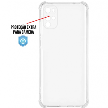 Capa TPU Antishock Premium Motorola Moto G22 - Transparente