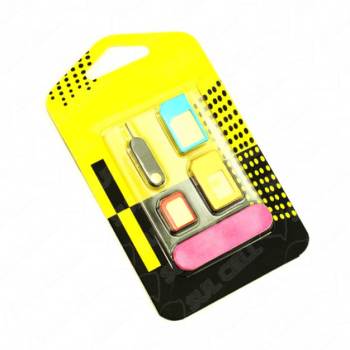 Adaptador Chip 3 x 1 Mini Micro Nano E Sim Card c/ Chave (891)