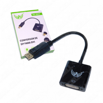 Cabo Adaptador Displayport x Dvi-i Femea (AU-8807)